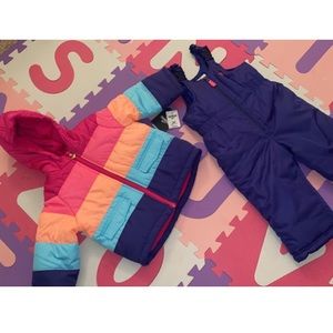 Toddler Coat with matching snowsuit